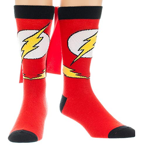 Flash Logo Caped Crew Socks - Sock Size: 10-13. Fits Shoe Size: 8-12