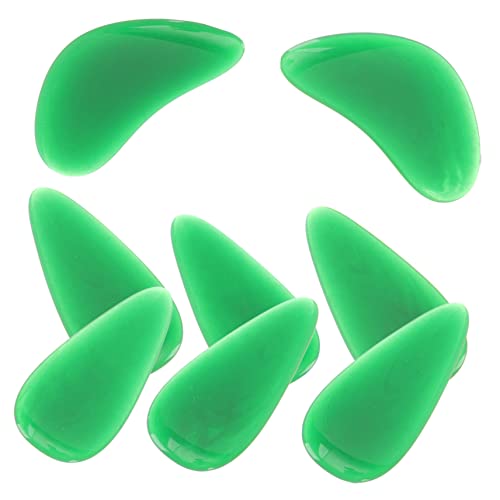 FAVOMOTO Guzheng Finger Nails 8pcs Fake Nails for Guzheng Players and Musicians