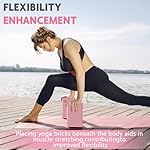 9"x6"x3" Yoga Blocks, Soft Non-Slip Surface Premium Foam Blocks, Supportive, Lightweight, Odor Resistant, Yoga Accessories for Pilates Meditation General Fitness Stretching Toning - Image 5