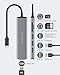 immagine 4dodocool Hub USB C, 7 in 1 Multiporta Adattatore USB C con 4k HDMI, 3 Porta USB 3.0, Slot Scheda SD/TF, Compatibile per MacBook Pro/Air 2020/2019 /2018, Dell XPS, Surface, Samsung, ECC