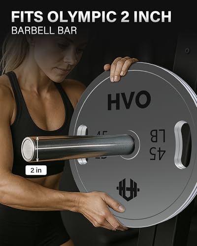 Image of HVO Hip Abductor Machine,6-Level Adjustable,360Rotating Pad,1600LBS | 1 inch&2 inchPlate Compatibility,Extended Foot Pedals,Extra-Thick Padded Seat & Backrest,Glute Training
