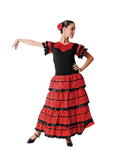 Dysmad Costumizate! Robe de Sévillane pour Femme Adulte en Différentes Tailles et Designs, 38