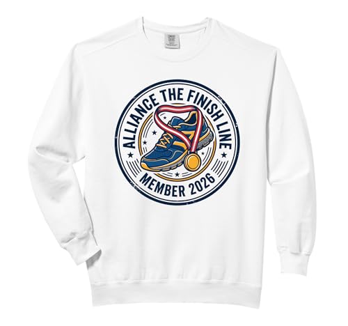 Alliance The Member Running Achievement Mar Club Comfort Colors Adult Sweatshirt