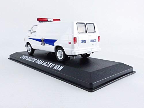Greenlight 1980 Dodge Ram B250 Van 1:43 miniatura 3