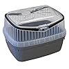 Transportbox voor kleine dieren zoals hamsters, cavia’s, konijnen enz. Grijs