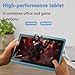 ZZB 7 inch Tablet Android 14, 8GB RAM (4GB Expandable) 32GB ROM Tablets Supports 1TB MicroSD, Widevine L1, Dual Camera Tableta 5G WiFi-6 Android Tablet with Case, 7