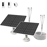 Foldable Solar Panel Charger with USB Port Charge for Smartphone,Power Bank,Small Devices (2pcs 6W)