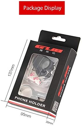 Miniatura 9 de GUB PRO1 Soporte universal para teléfono celular de aleación de aluminio para manillar de bicicleta de 3.5-6.2 pulgadas