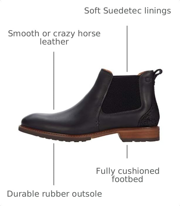 Image of Florsheim Lodge Plain Toe Gore Boot Men's Boot