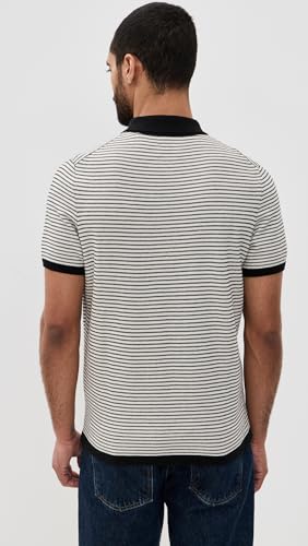 Billy Reid Men's Striped Sweater Polo3