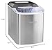 Igloo ICEB26SS 26-Pound Automatic Portable Countertop Ice Maker Machine, Stainless Steel