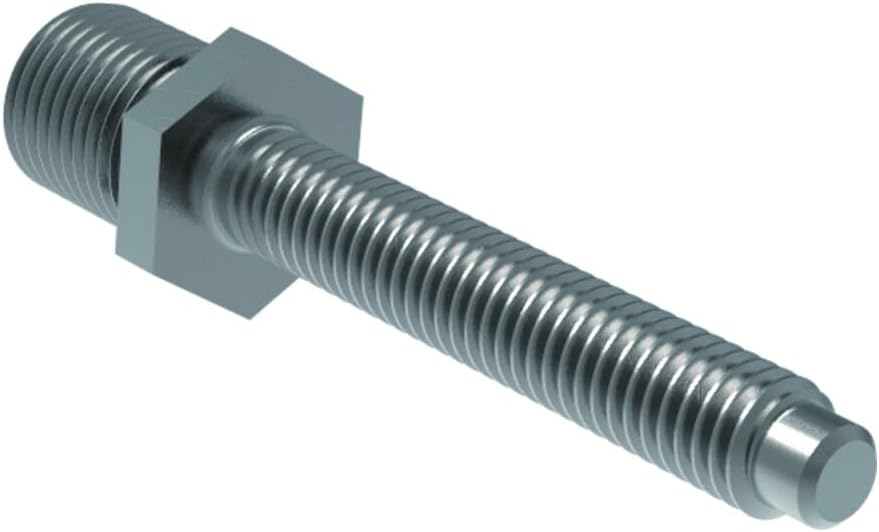 Gesipa Threaded Mandrel 3/8 inch - 16 UNC mm, 1 Piece, (1436255) Blind Rivet Technology, Grey
