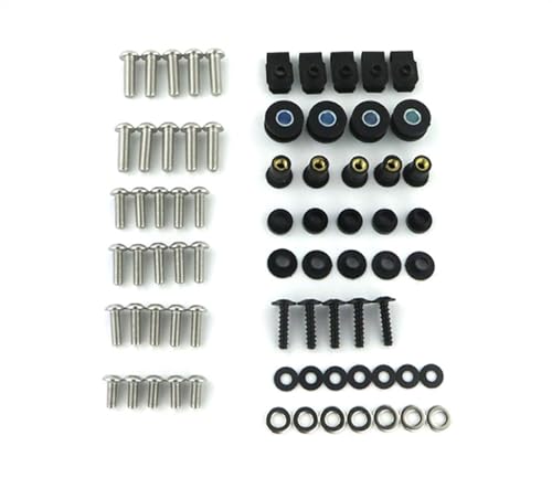 Vis de carénage Suzuki RGV 250 VJ22 en acier modifié argent