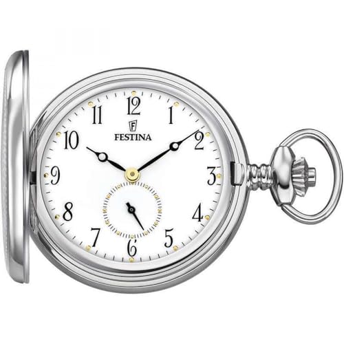 Reloj de bolsillo Festina F2026/1 en acero inoxidable 316L de alta gama para caballero