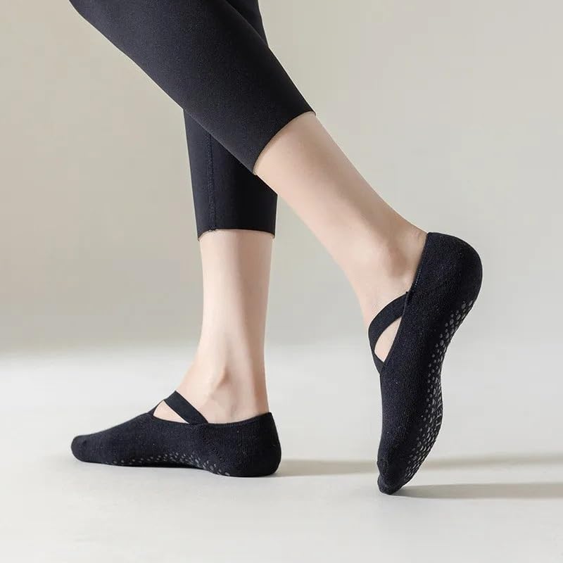 Calcetines de yoga for mujer silicona algodón