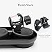 MTRSUE Universal Snack Tray for Stroller, Partition Storage Child Tray with Adjustable Clip Fits Most Types of Strollers with Armrests, Grey