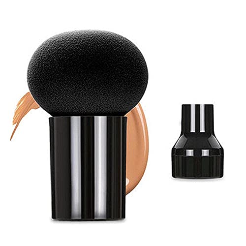 Image of SUNISA 1 Pcs Cosmetic Sponges with Case Set Mushroom Powder Puff Beauty Sponge Blender Face Puff Latex Free Makeup Sponges Brushes for Concealer Foundation Dry & Wet