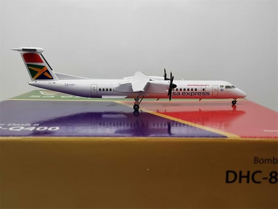 航空機・ヘリコプター 1/200 South African Express Dash 8 Q400 Amazon.co.jp: 1:200 完成品 for HOGAN South African Express
