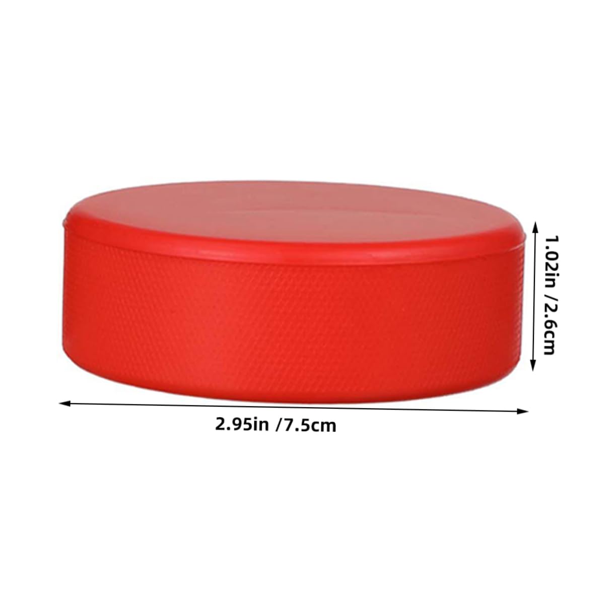 BESTonZON 7Pcs Soft Foam Ice Hockey Pucks for Lightweight Practice Balls for Games Enhanced Grip Design for Better Control for School Sports Team Building