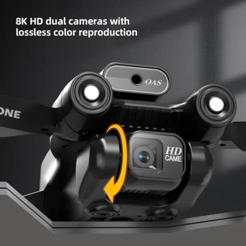 Image of Drone with 4k Camera Foldable 1080P HD Drone with FPV Live Video, Smart Gestures Selfie, Altitude Hold, One Key Take Off /Landing, 3D Flips for Kids and Adults. P2