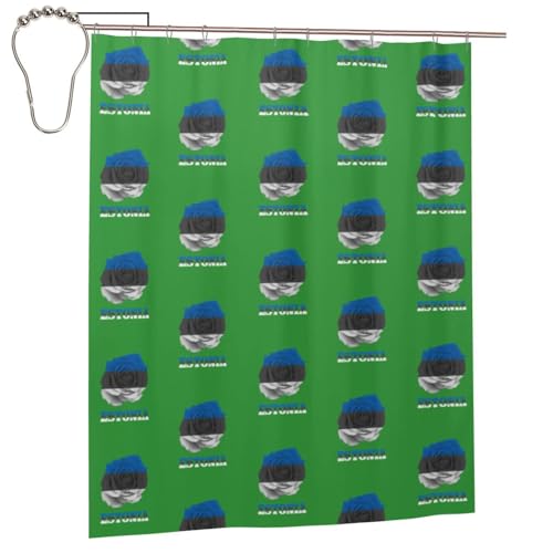 Flower Estonian Estonia Flag Funny Shower Curtain for Bathroom Decor
