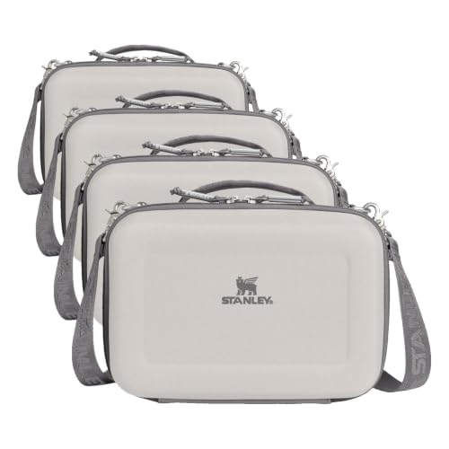 Image of STANLEY All Day Mini Lunch Box | 4.2-quart | EVA Insulated Lunch Bag | Crush Resistant | Adjustable Strap | BPA-Free | Ash (Pack of 4)