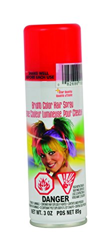 Rubie's Bright Color Hairspray, Red
