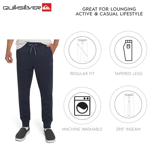 Jogger pants Quiksilver Regular Fit Active Performance en maille jacquard lourde - 7