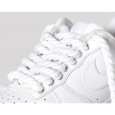 Chunky Rope laces - 5/16 Diameter and 59 Length-Rope Shoe Laces-Rope Laces For Air Force 1-Thick Rope Shoe Laces