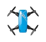 PRIXTON- Drone DR200 Selfie Predator, Cámara Wi-Fi, Color Azul (DR200PREDATORSELFIE)