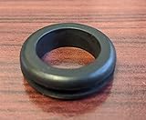 Rubber Grommets Water Seal Hydroponics Dutch Bucket for use with 1/2' SCH 40 PVC Pipe, 1' drilled Hole - Pack of 10