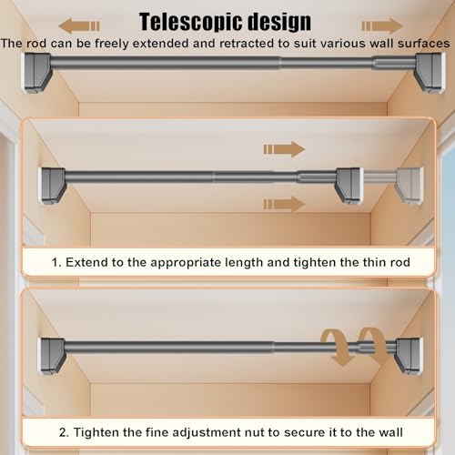 Tringle rideau sans trou la solution extensible pour murs intacts - 7
