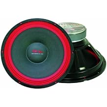 Mr. Dj WOOFER PA106 مضخم صوت 200 واط ، أسود / أحمر