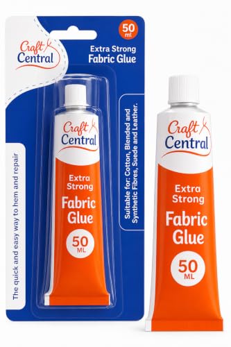 FERRIS | Fabric Glue for Clothes | Extra Strong Superglue All Purpose | Quick-Dry & Washable Adhesive for DIY Craft Projects & Clothing Repairs | No-Sew Permanent Fix Leather Glue (1)
