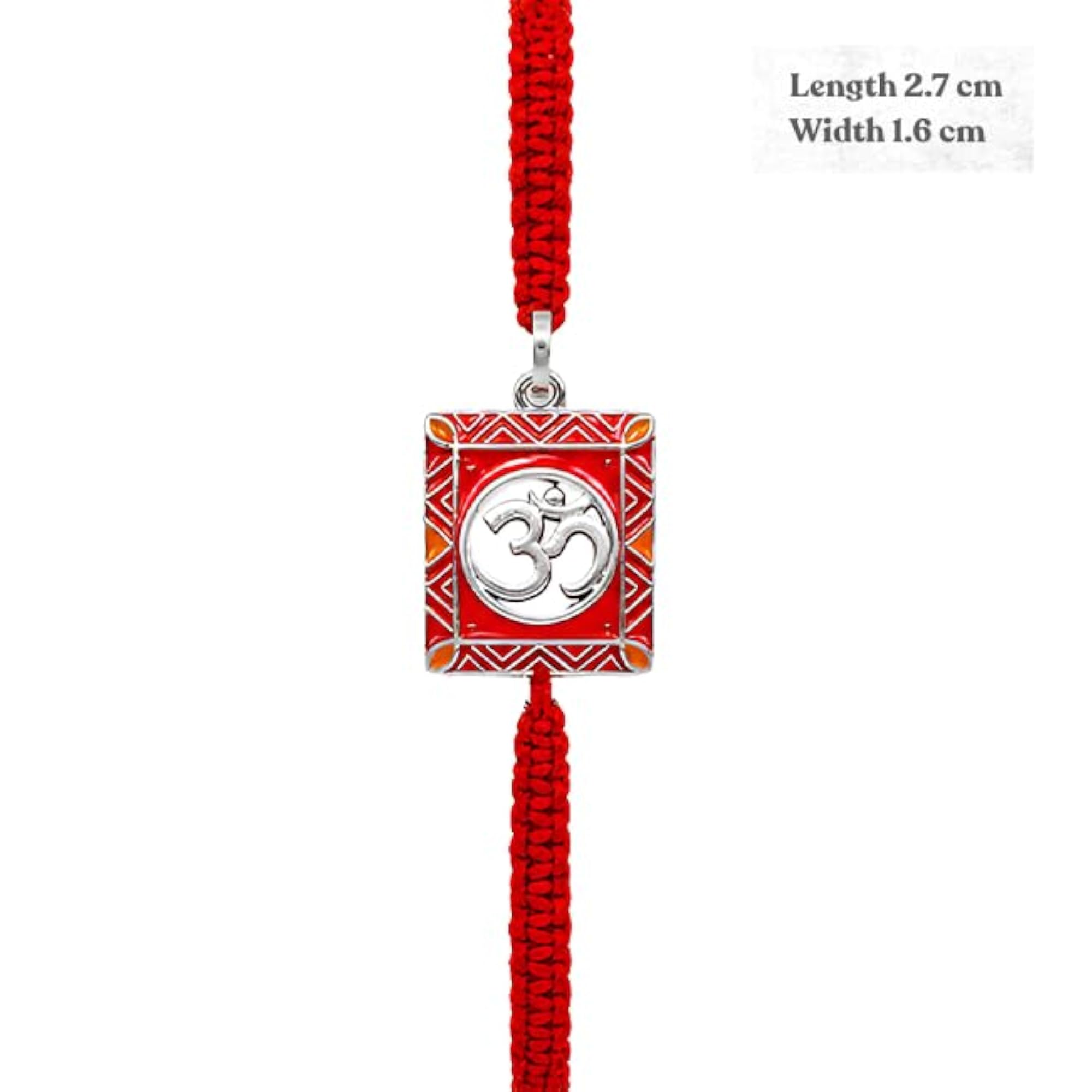 925 Hallmarked Sterling Silver Om Convertible Bracelet Pendant