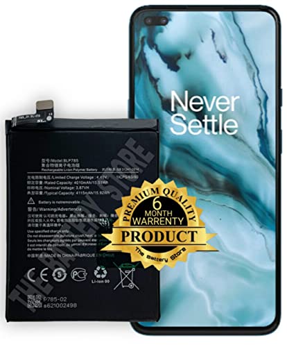 Image of THE BATTERY STORE Original BLP785 Battery for one Plus nord Battery with 6 Month Warranty and high Capacity Battery Backup. Carefully Check Your Phone Model and Purchase.(for 1+NORD)