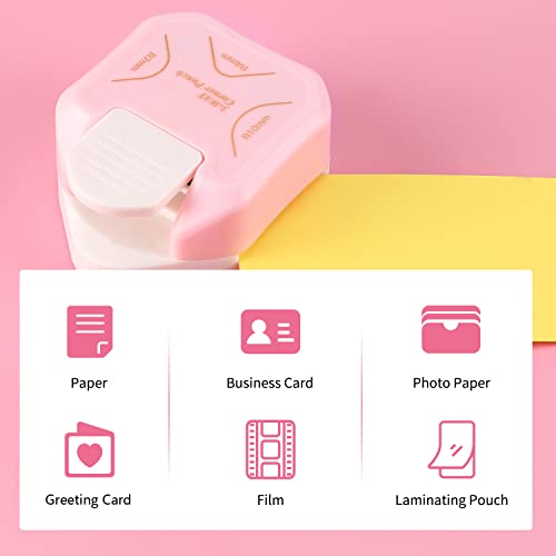 Sharme 3 Way Corner Rounder Punch, 4Mm, 7Mm, 10Mm 3 In 1 Corner Rounder For Paper Crafts, Cardstock, Laminate, Photocards, Business Card, Diy Projects, Scrapbooking And Card Making #TOP5