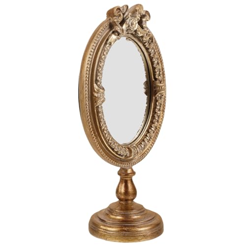 Miroir de table esthétique vintage pour coiffeuse de maison - 2