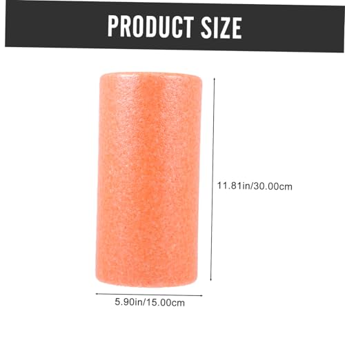 MAGICLULU Yoga Fitness Foam Roller Muscle Release Massager, Material EPP 30x15cm Naranja miniatura 2