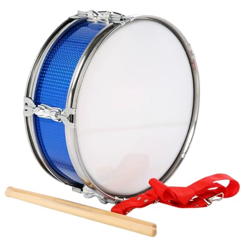 Caisse claire de marche 13 pouces robuste en métal kit de percussion avec accessoires