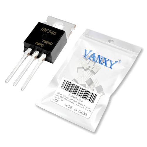 Image of 12PCS IRF740 IRF740N IRF740PBF MOSFET Transistors 400V 10A N-Channel Power 400 Volt 10 Amp TO-220