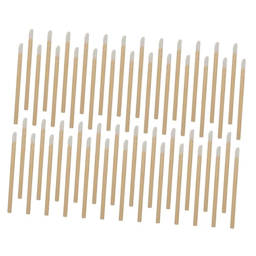 LIFKOME 50Pcs Disposable Lip Brush Applicators for Precise Lip Makeup Soft Bristles for Comfortable Application Eyelash and Cosmetics