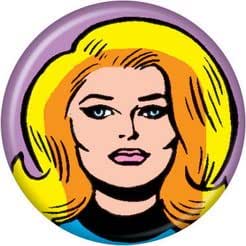 Amazon.com: Marvel Comics Sue Storm Invisible Woman Button 81731