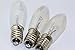 Price comparison product image Noma 34v 3 watt candle bridge lamp / bulb Pack of 3