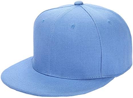 Beerty Baseabll Cap, Summer Fashion Style Baseball Hat Solid Color Wide Brim Adjustable Snapback Trucker Hat for Women Men