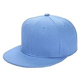 Beerty Baseabll Cap, Summer Fashion Style Baseball Hat Solid Color Wide Brim Adjustable Snapback Tru