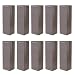 Paquete de 10 pieces de bolsos de la botella bolsos de regalo gris para vino, cava y champán 36x12x10