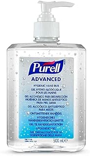 NRS Healthcare Purell Advanced Hygienic Hand Rub Pump Bottle, 500 ml