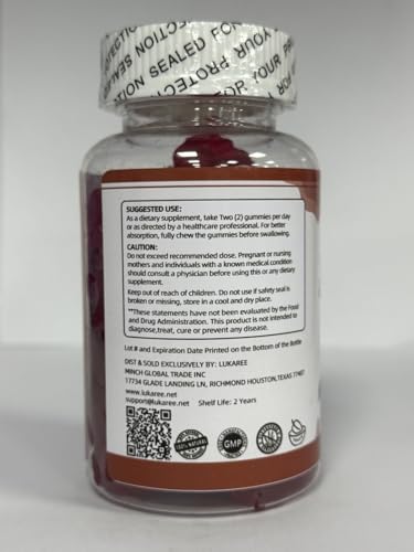 Liver Cleanse Detox & Repair Gummies - Milk Thistle, Dandelion, Artichoke Extract & Elderberry - No Sugar, Raspberry Flavor - 120 Count - Image 3