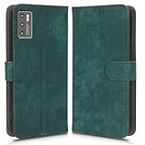 Hülle Kompatibel mit Cubot P50, RFID-Blockierung, Magnetisches Flip-Leder, Stoßfeste Schutzabdeckung mit Kartenfächern & Ständer